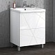 Vigo Мебель для ванной Geometry 2-600 белая – картинка-35